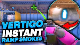 Vertigo Instant Ramp Smokes  CS2 Guide [upl. by Anes]