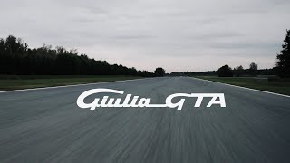 New Alfa Romeo Giulia GTA test driving feat Kimi Räikkönen and Antonio Giovinazzi [upl. by Lathrope]