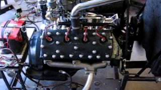 59AB Flathead V8 w full race Isky 88 cam dual 94s [upl. by Moffat]