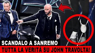 LA VERITÀ SUL CASO DI JOHN TRAVOLTA A SANREMO È stato [upl. by Veronica417]