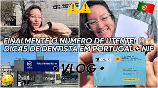 NIF  COMO CONSEGUI O MEU NÚMERO DE UTENTE  DICA DE DENTISTA EM PORTUGAL 🇵🇹 ASSISTAM ⚠️ [upl. by Ecinev]