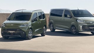 Toyota Proace Verso and Proace City Verso EV vans are available for order in the UK [upl. by Sikorski]