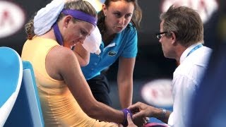 Federer Drops FBomb as the Azarenka Controversy Continues at the Australian Open [upl. by Tyson]