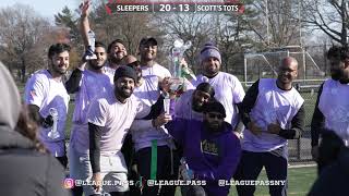 Sleepers vs Scotts Tots  Championship Game  Flag Football  SAFL [upl. by Arlo]