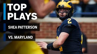 Top Plays Shea Patterson Highlights vs Maryland Terrapins  Michigan  Big Ten Football [upl. by Flanagan225]