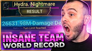 This Team Is BROKEN New Hydra World Record Raid Shadow Legends [upl. by Amathiste]