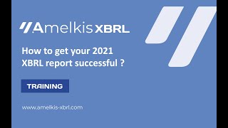 How to get your 2021 XBRL report successful [upl. by Alleinad]