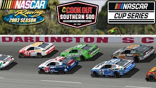 100 NASCAR CUP SERIES DARLINGTON RACE LIVE  NR2003 Gameplay LIVE [upl. by Cuda]