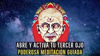 MEDITACIÓN GUIADA para abrir LA GLANDULA PINEAL Y ACTIVAR EL TERCER OJO [upl. by Ahsiliw]