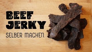 Beef Jerky selber machen  im Dörrautomat und mit selbstgemachter Marinade [upl. by Arlie]