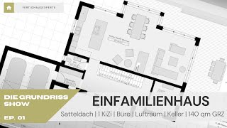 Die Planung eines großzügigen Einfamilienhauses  Grundriss Show Ep 1 [upl. by Naujid]