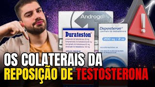 Colaterais da Reposição de Testosterona O que nunca te contaram [upl. by Annalla]