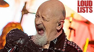 10 Amazing Rob Halford High Screams [upl. by Aerdnaek856]