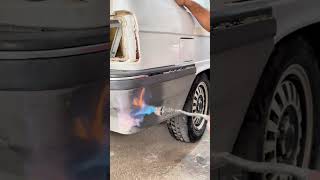 Çok basit şekilde plastik parlatma yöntemi automobile detailwork detailesshortvideos [upl. by Adelheid486]