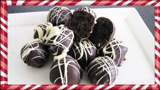 NIET BAK OREO CHOCOLADE BONBONS CAKEPOPS  DIYNOVEMBER [upl. by Orion727]