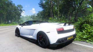 Lamborghini Gallardo Spyder  Forza Horizon 5  Thrustmaster TMX gameplay [upl. by Nike]