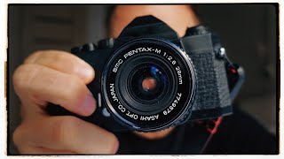 Is this cheap 28mm vintage lens any good [upl. by Einiffit]