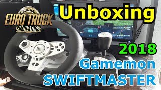 Unboxing Volante Gamemon SWIFTMASTER  Euro Truck Simulator 2  2018 [upl. by Htrag]