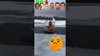 Mbappe VS De Jong VS Lehmann VS Benzema VS Messi Vs Ronaldo Crazy Cold Challenge🥶 [upl. by Columbine]