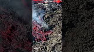 Hawaiis Kilauea volcano erupts shorts [upl. by Lorenza]