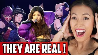 KDA  Pop Stars Live Performance Reaction  League Of Legends  Kpop Madison Beer G Idle Jaira [upl. by Nassir876]