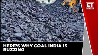 Coal India Why The Spike  Strong Dividend Announced By Company  Share Market Updates  ET Now [upl. by Beebe]