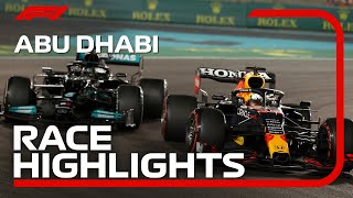 Race Highlights  2021 Abu Dhabi Grand Prix [upl. by Ahsaf310]