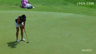 Gerina Piller Birdie on 14  Final Round 2017 Marathon Classic [upl. by Morra]