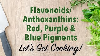 FlavonoidsAnthocyanins Red Purple amp Blue Pigments [upl. by Aerdnahc]