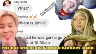 The one where Oli London kidnaps Jimin  ft YOONMIN [upl. by Ayekin]