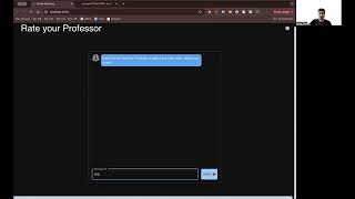 AI Rate My Professor RAG App  Headstarter Week 5 project [upl. by Avan502]