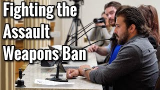 I Testified Against the Assault Weapons Ban [upl. by Asaret301]