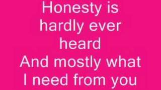 Honesty Billy Joel [upl. by Odoric]