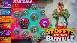 Break Dancer Bundle Return वापस आ गया 🥰 Street Ring Event  Free Fire [upl. by Anastas]