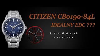 Citizen CB0190 84L recenzja  idealny zegarek codzienny Ecodrive radio controlled tytan szafir [upl. by Wicks620]