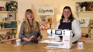 Bernina 570 QE Sewing Machine Review [upl. by Anillehs]