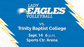 Lady Eagles Volleyball vs Trinity Baptist College at 6pm on 91424 [upl. by Merilyn]