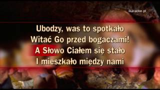 Kolęda  Bóg się rodzi karaoke [upl. by Tine451]