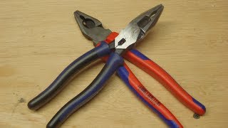 Klein Vs Knipex Combination Pliers [upl. by Sihunn869]