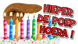 VIEZE VERJAARDAG LIEDJES Hieperderpoep Hoera Grappige liedjes [upl. by Liuqnoj]