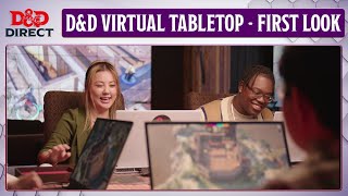 DampD Virtual Tabletop  First Look  DampD Direct [upl. by Orteip702]