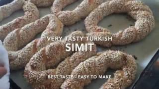 Turkish simit recipe Best Ever [upl. by Esahc]