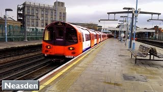 Neasden  Jubilee line  London Underground  1996 Tube Stock [upl. by Pickering]