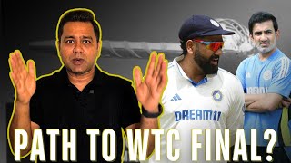 How Can India Reach WTC Final Now 🏏 AakashVani [upl. by Tinya]