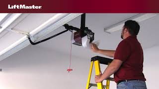 How to Program Travel on LiftMaster Security20™ Garage Door Opener [upl. by Nelubez800]