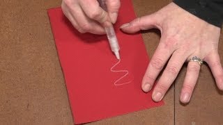 Soapstone Fabric Marking Pencil Demo [upl. by Alvira]