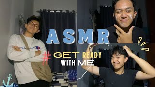 asmr get ready with me ᨒ ོ ☼  rizky r [upl. by Oberstone]