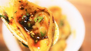 Wontons in Chili Oil Recipe [upl. by Eleni]