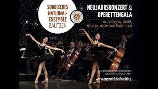 Trailer Silvester und Neujahrskonzert  Sorbisches NationalEnsemble [upl. by Ellehs18]