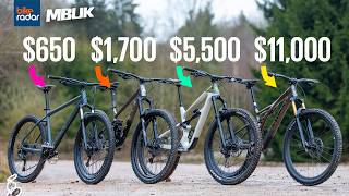 650 Vs 11000 Mountain Bikes [upl. by Enelaj]